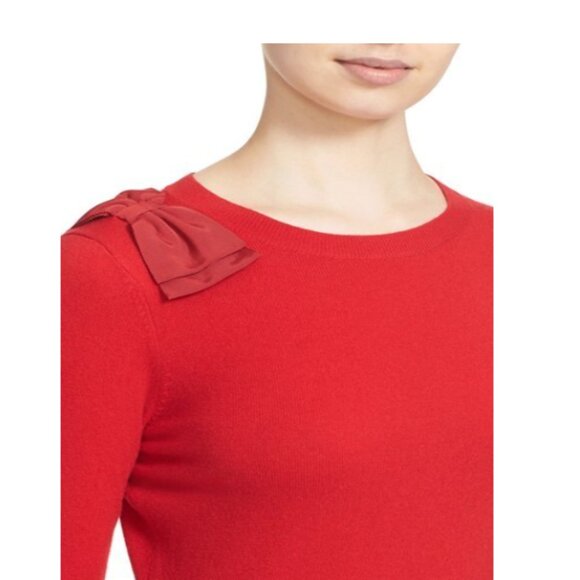 Ted Baker black Callah Bow Crew Neck Sweater top size 3 like new no tags - Picture 4 of 8